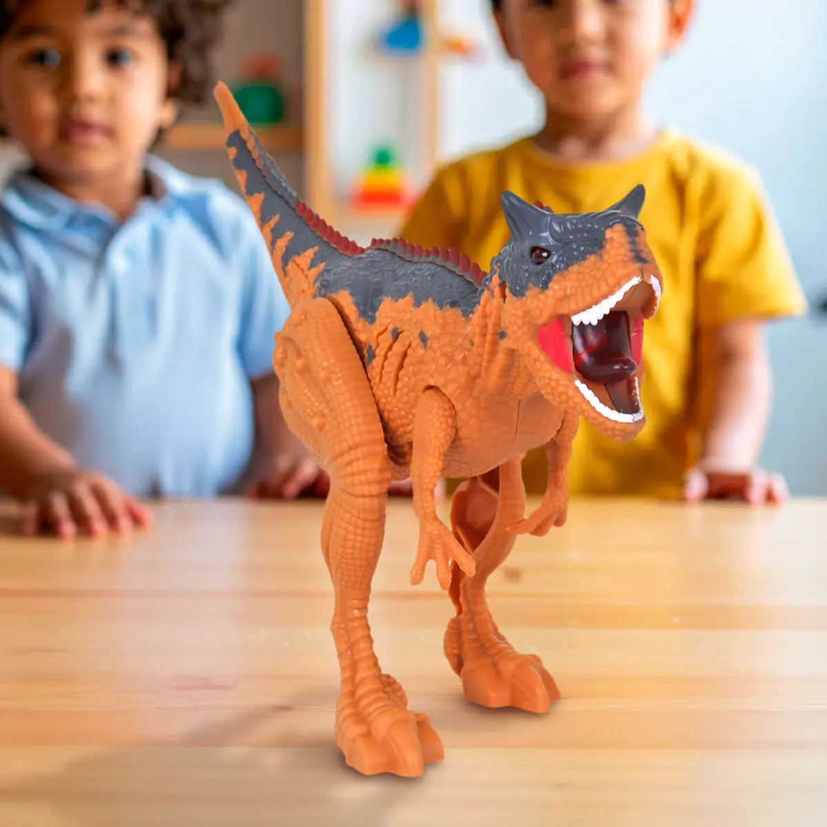 Juguete Dinosaurio con Luz y Sonido