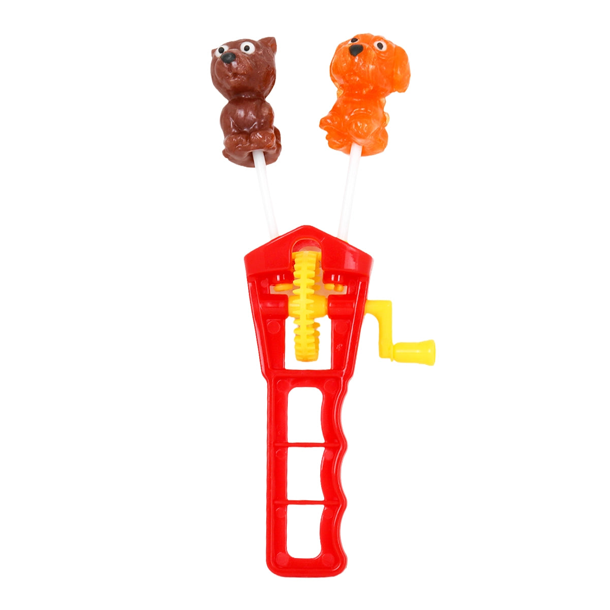 Paleta de Dulce con Juguete, Color Rojo