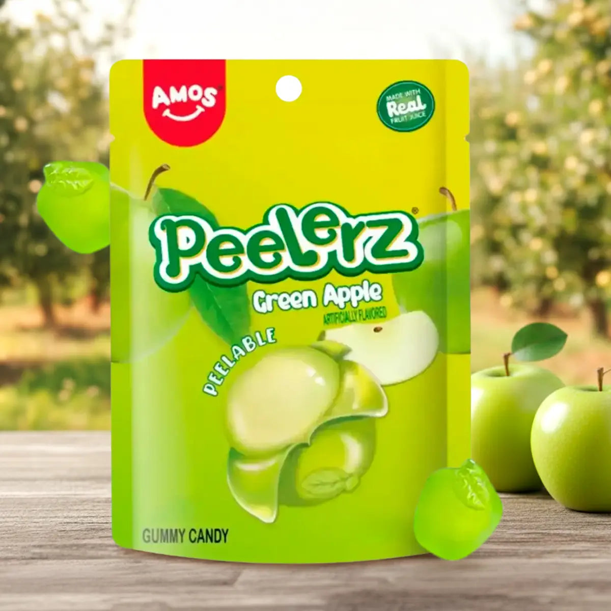 Manzana, Gomitas Pelables, Peelerz, 62 gr