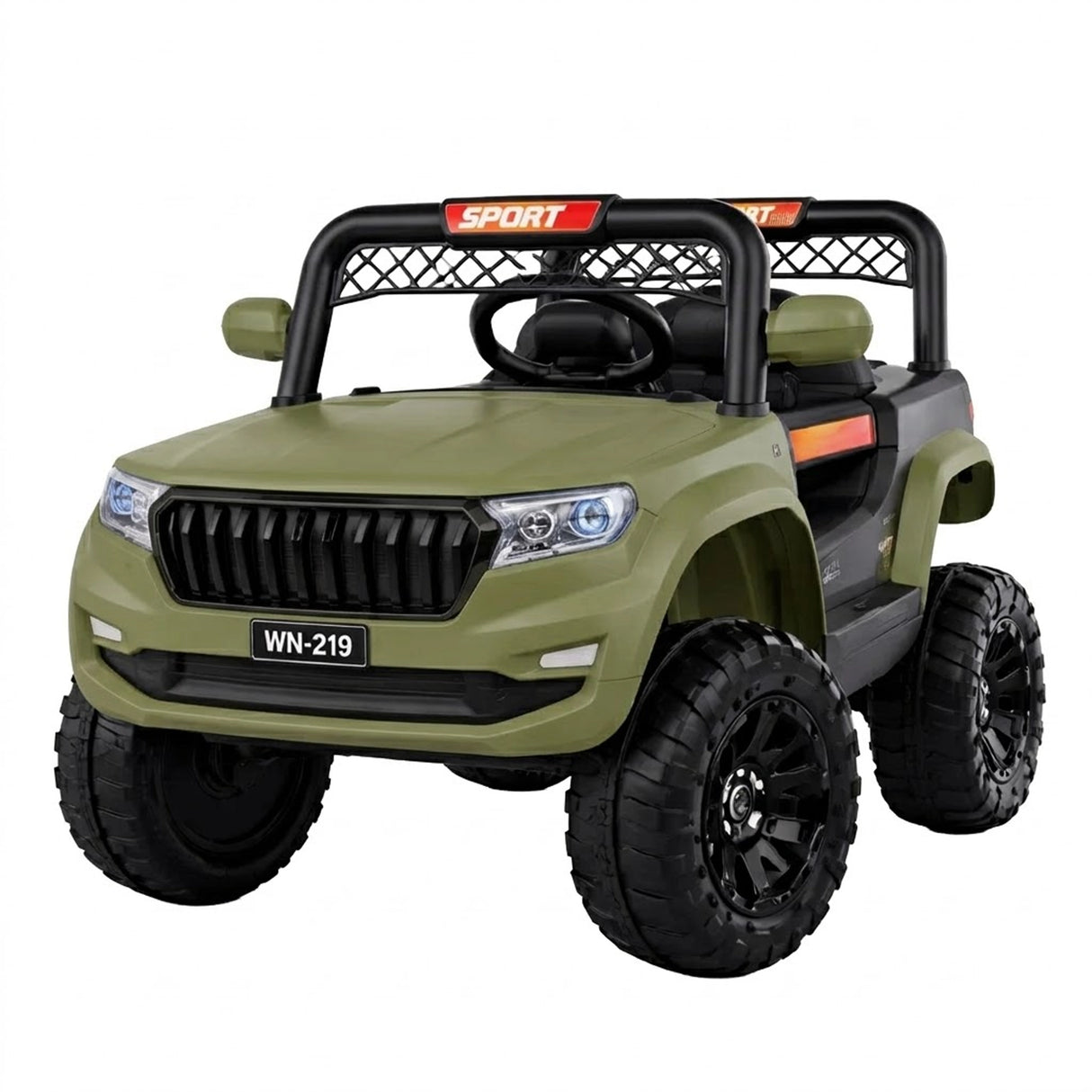 Mini Carrito Montable para Niños, Color Verde