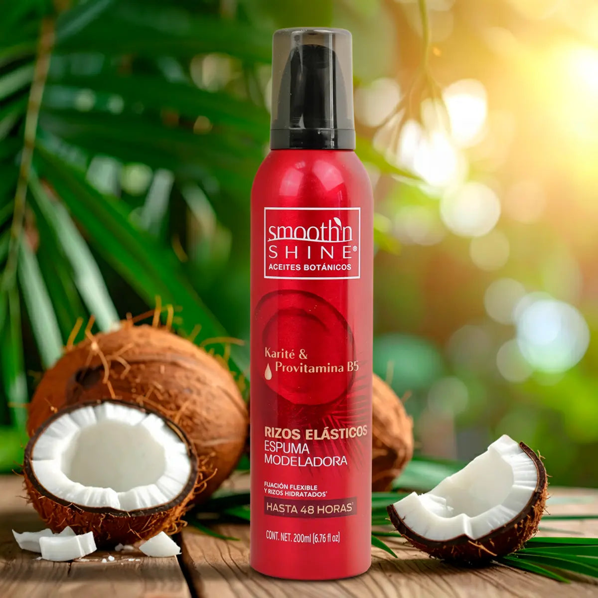 Espuma Modeladora, Smooth’n Shine, 200 ml