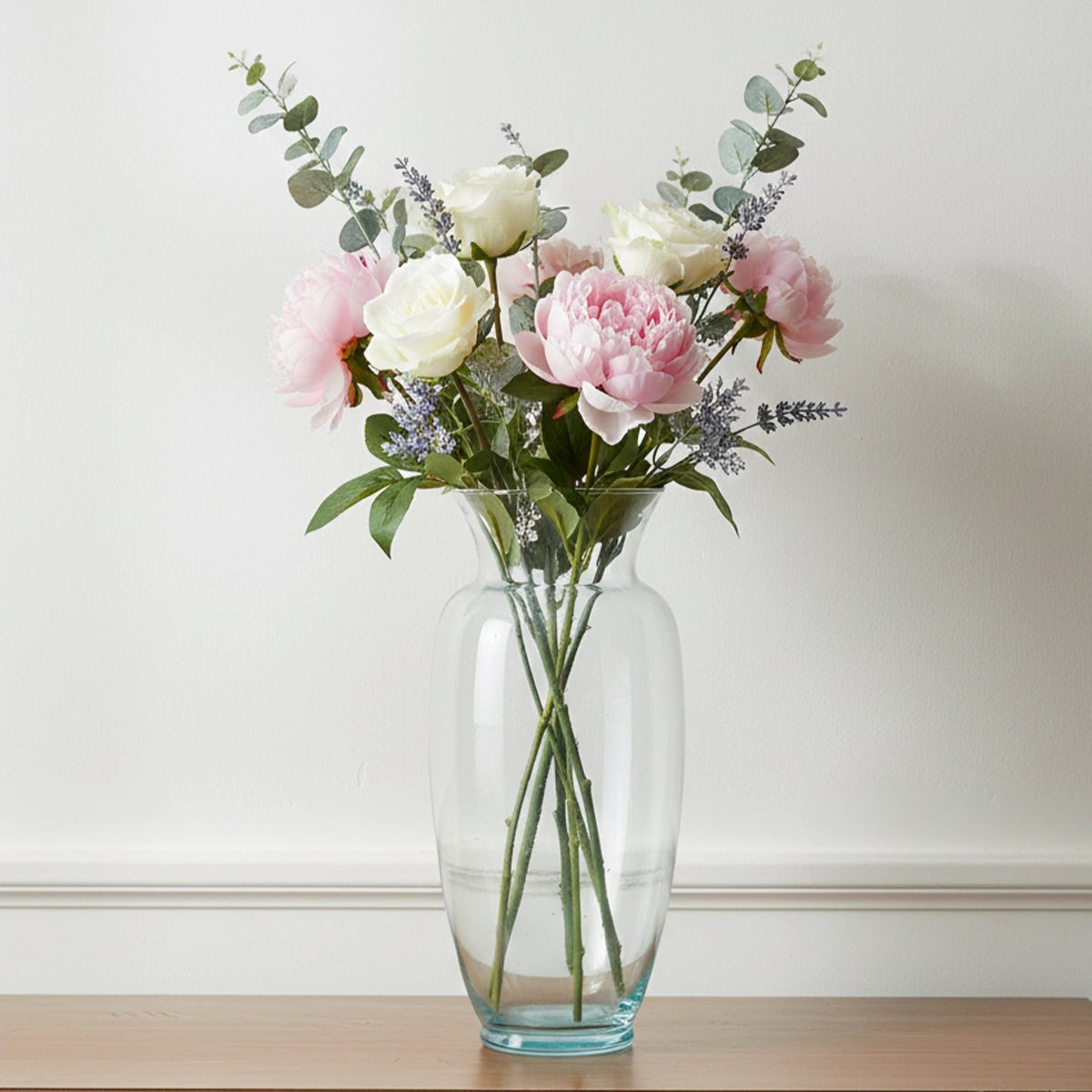 Florero Tibor, Transparente