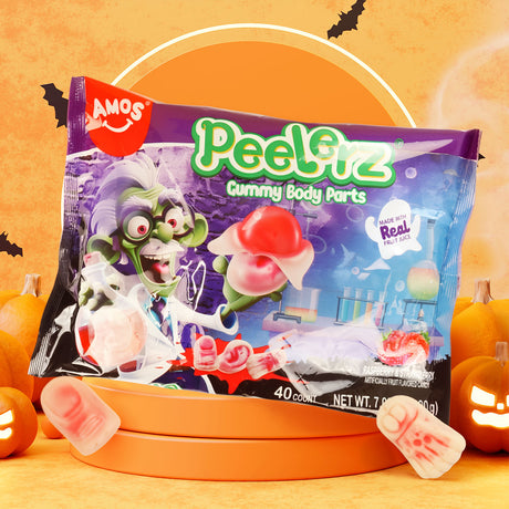 Partes del Cuerpo, Gomitas Pelables, Peelerz