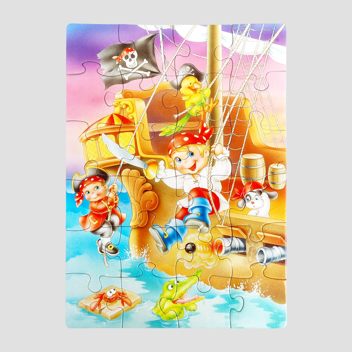 Rompecabezas, Aventura de Piratas, 24 pzas