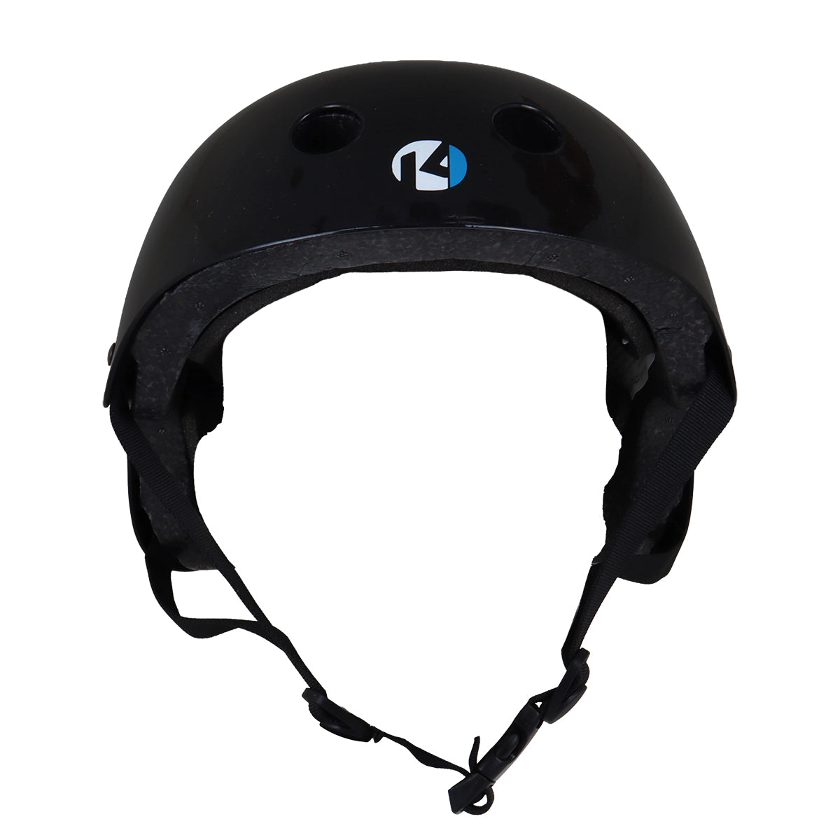 Casco Kriptonics Skateboards, Color Negro