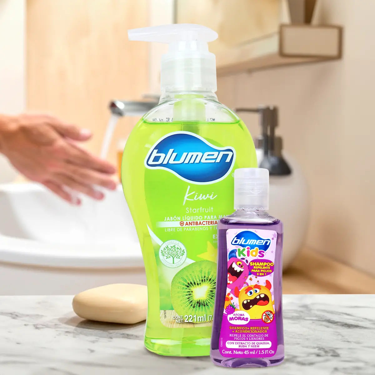 Jabón Líquido para Manos, Aroma Kiwi, Blumen