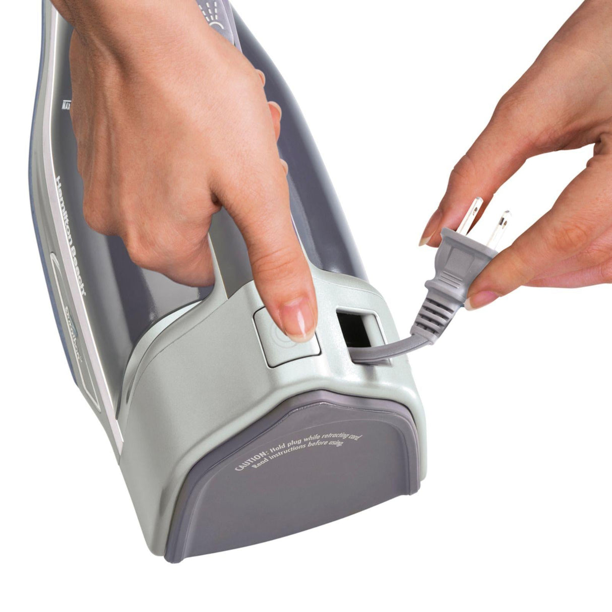 Plancha de Vapor Hamilton Beach Durathon Gris 19901