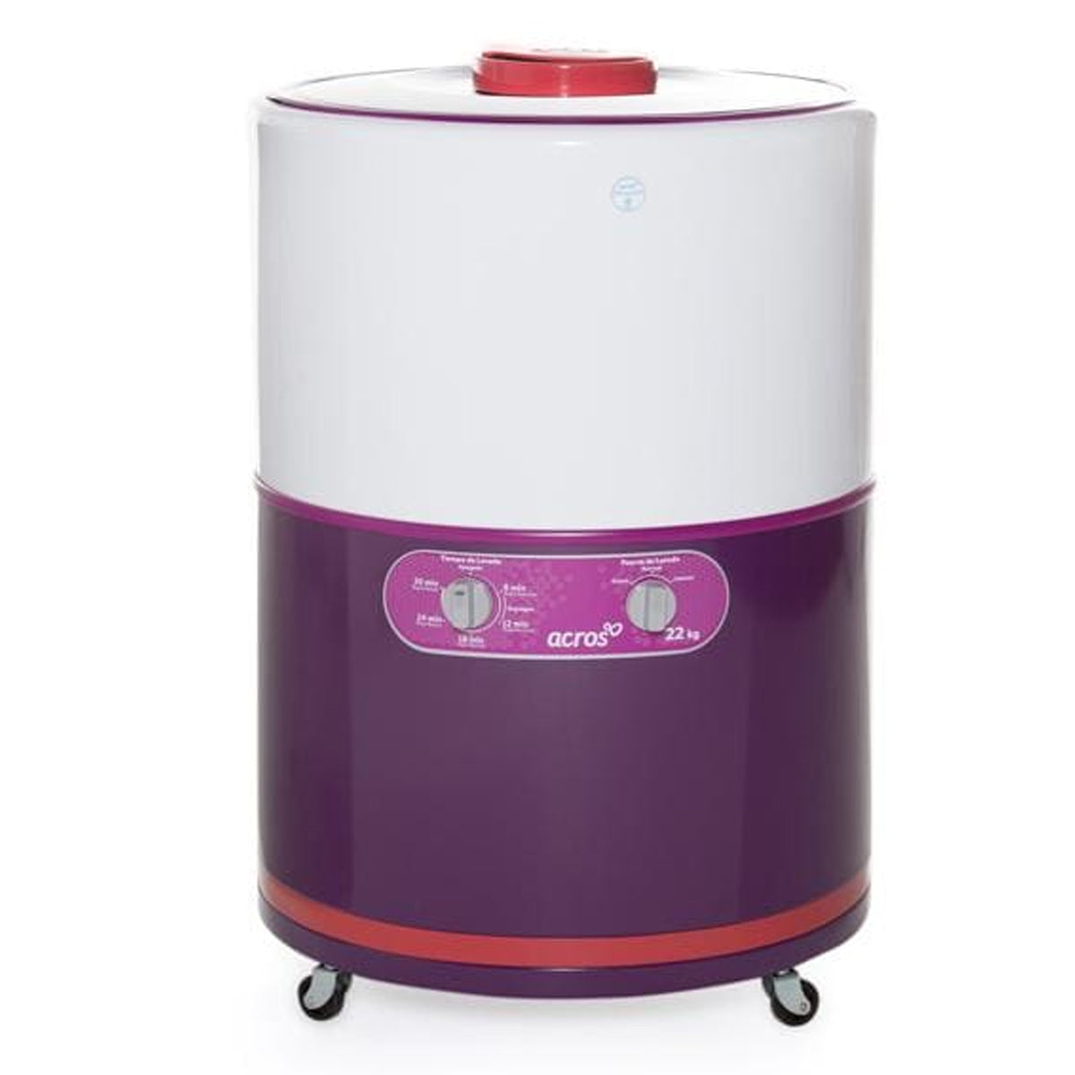 LAVADORA ACROS ALF-2253EM 22KG MORADA **