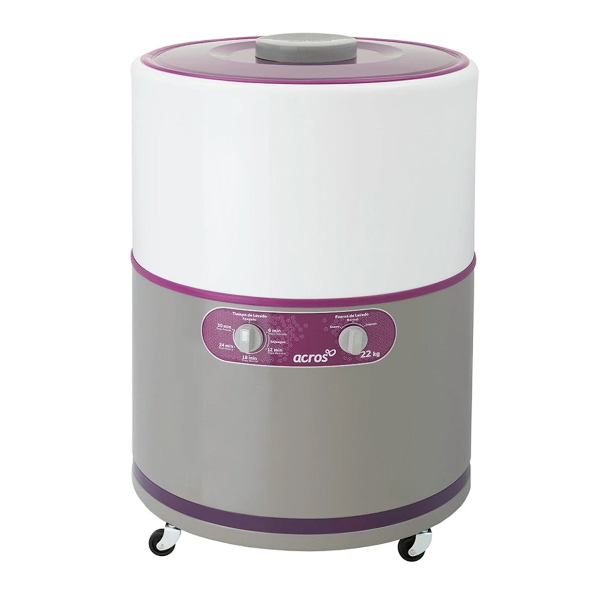 LAVADORA ACROS MODELO ALF-2253EG 22 KG GRIS**