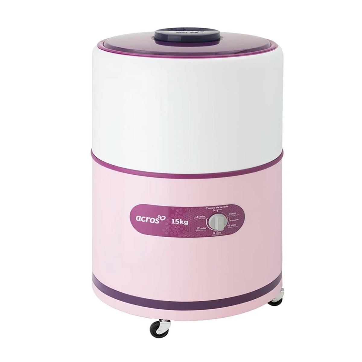LAVADORA ACROS ALF1551ER 15KG ROSA **