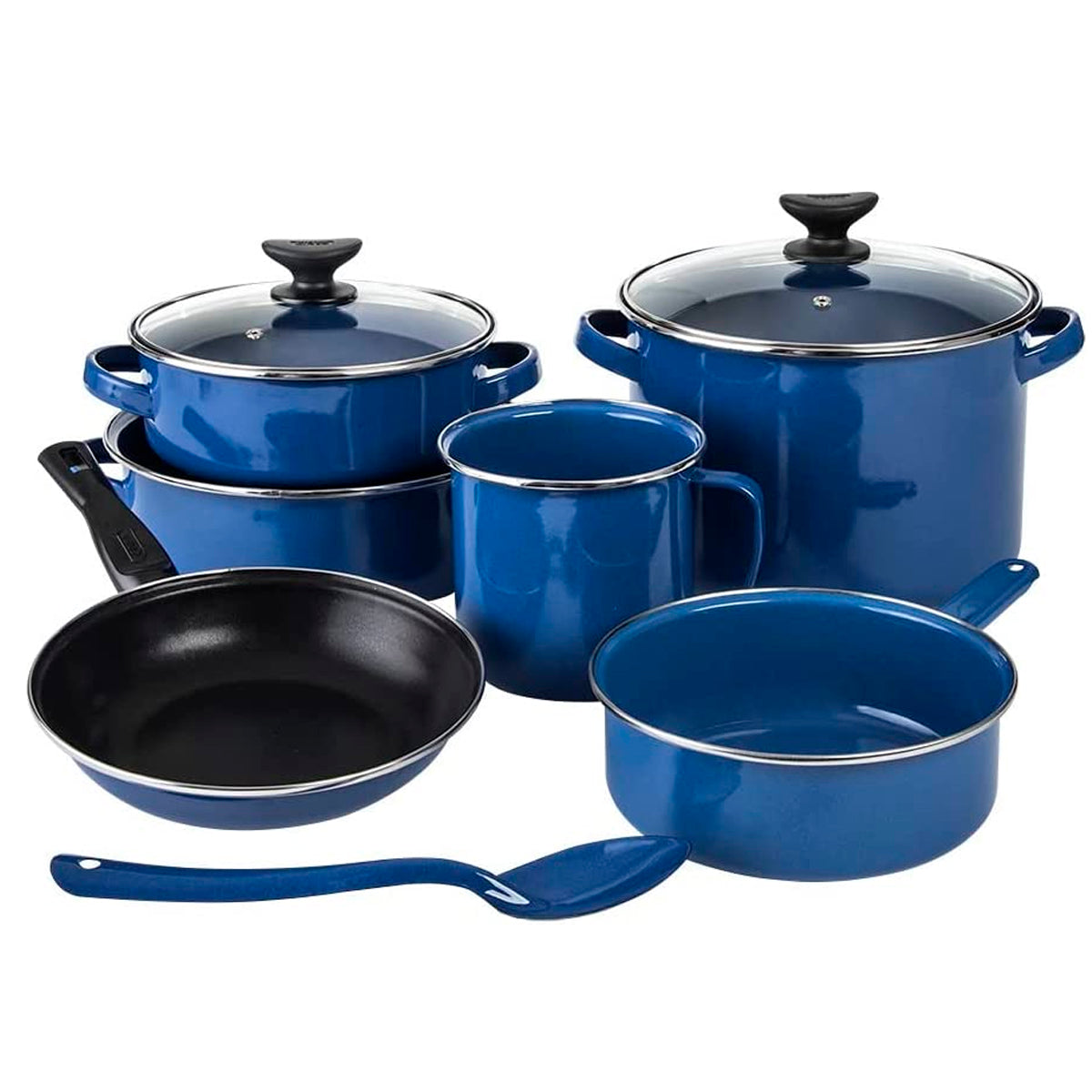 BATERIA CINSA FORMACION MILLENIUM AZUL GRAFITO 9 PZAS**