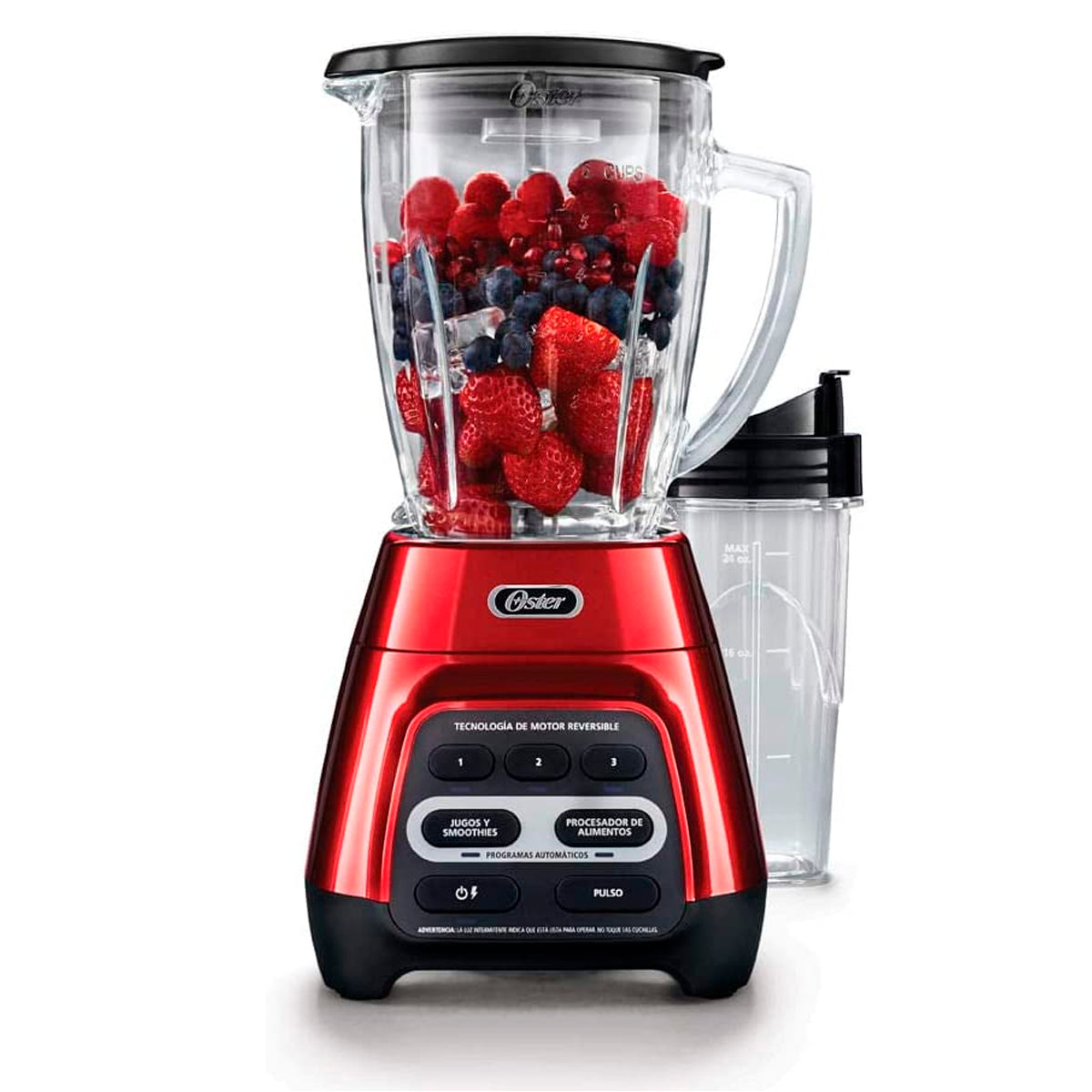 LICUADORA OSTER MOD. BLSTPYG1310RBG-013 ROJA V/VID**