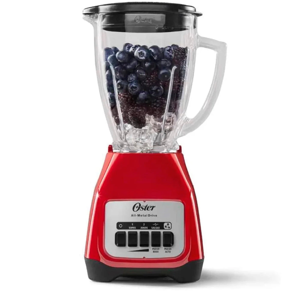LICUADORA MOD. BLSTKAG-RPB-013 KALIMAN 2V. TECLAS V/V, ROJA**