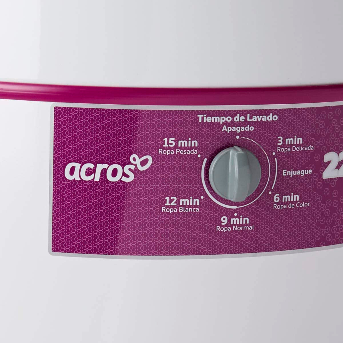 LAVADORA ACROS ALF-2253EB 22KG BLANCA **