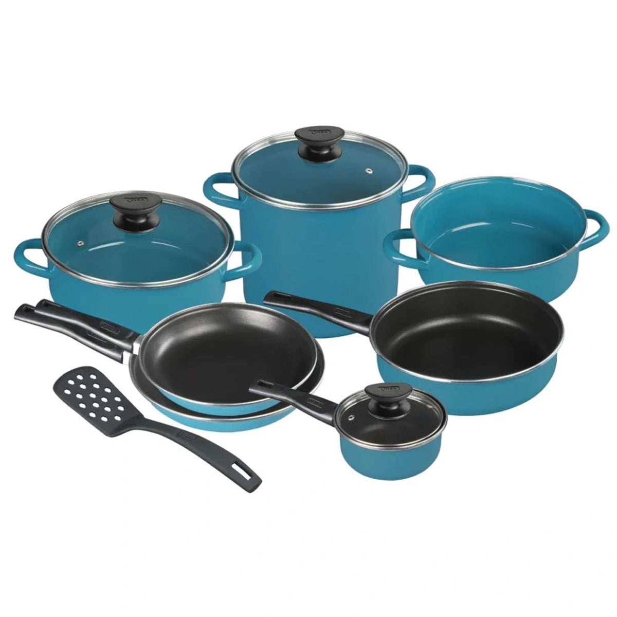 BATERIA CINSA PONTEVEDRA AZUL PRAGA/AZUL GRAFITO 11 PZAS**