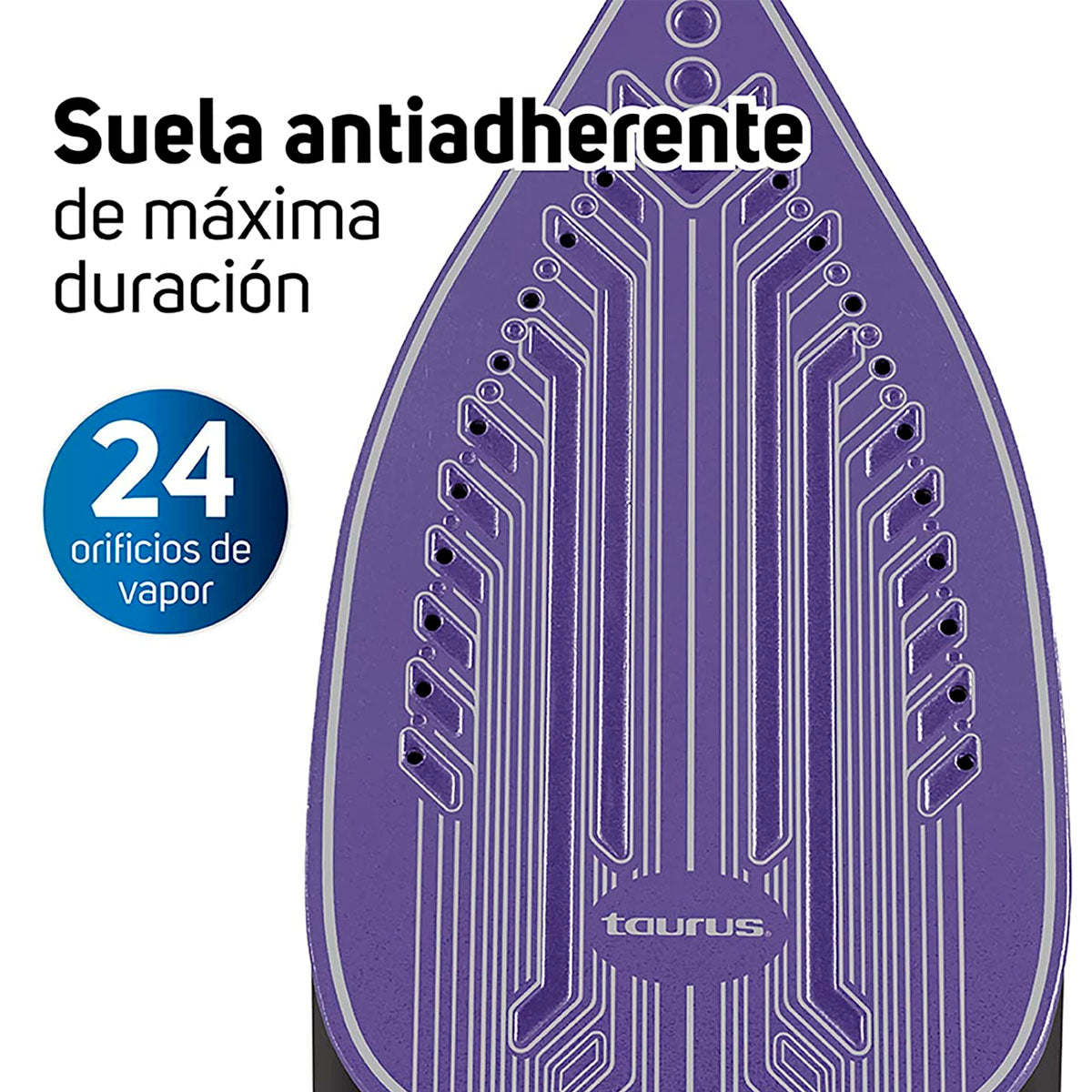 PLANCHA TAURUS SELENE DE VAPOR**