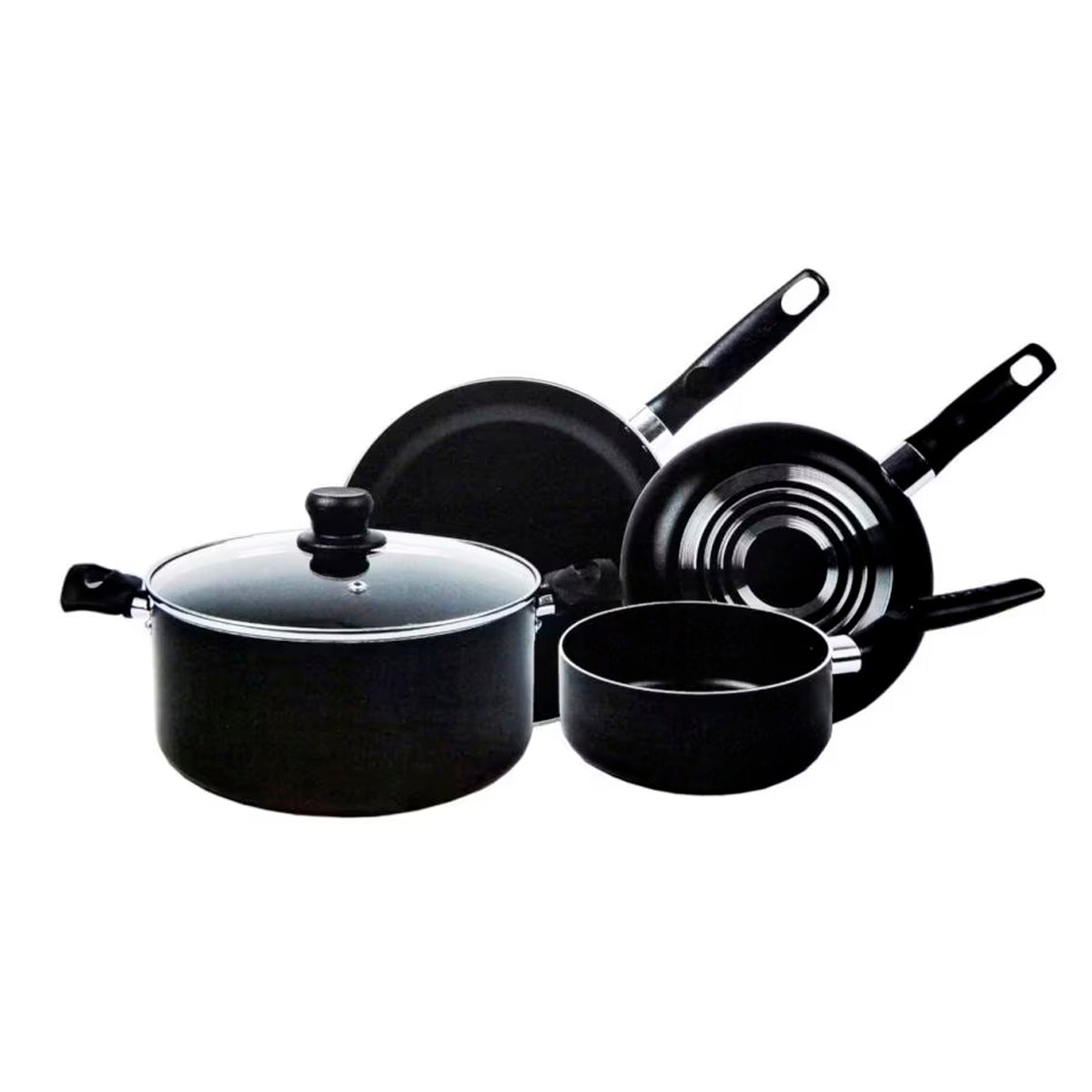 BATERIA T-FAL INICIA 5PZ NEGRO**