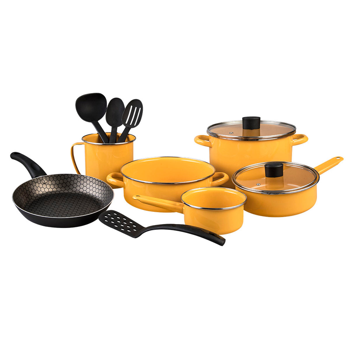 BATERIA CINSA PRAKTICA AMARILLO MED 12 PZAS**