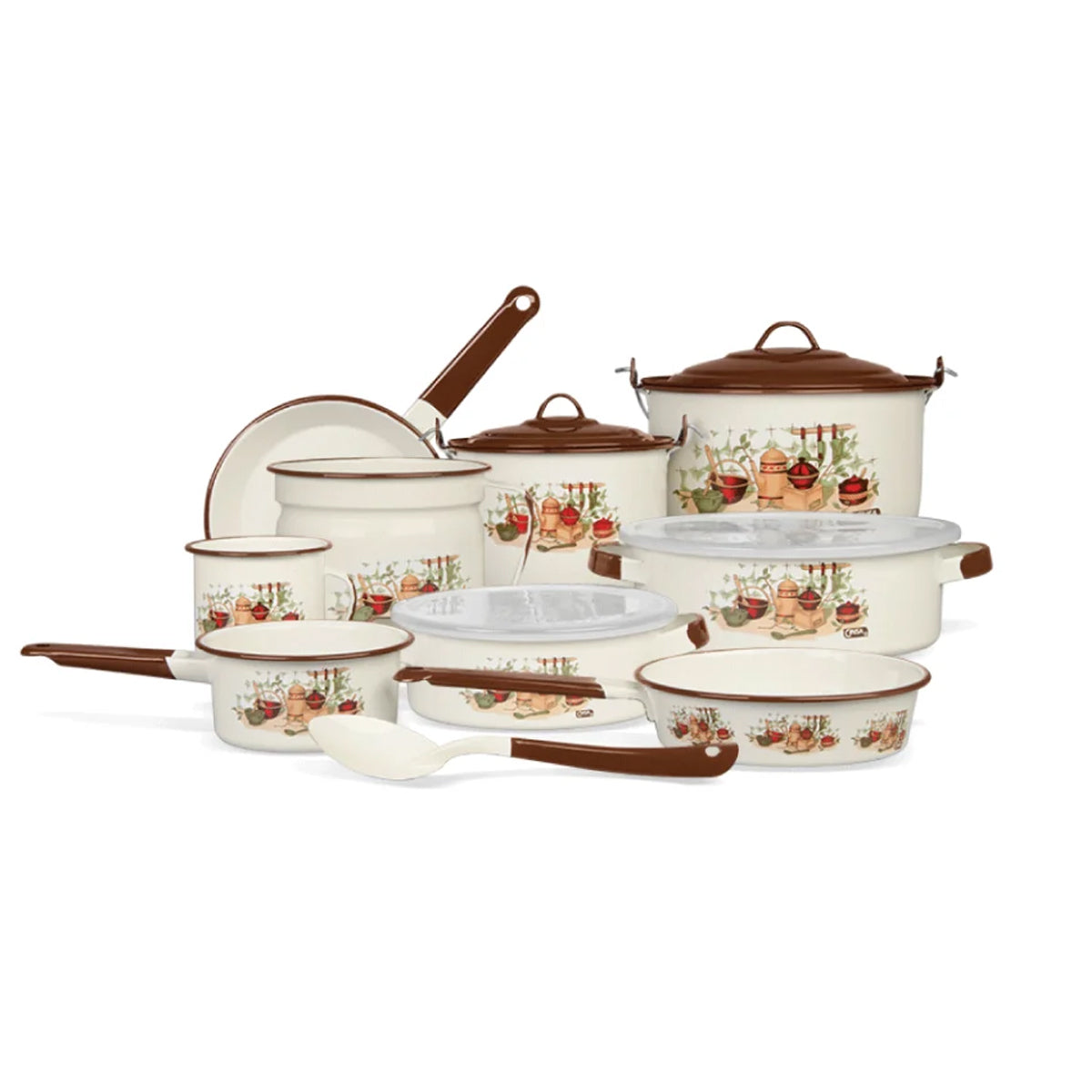 BATERIA CINSA ARMONIA PLUS CREMA 14 PZAS**