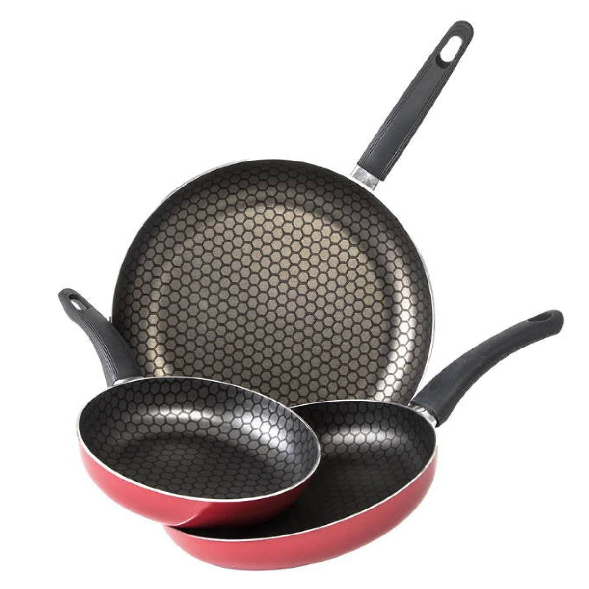 JUEGO DE SARTENES CINSA BUENOS AIRES ALUMINIO 20.24.26 CM**