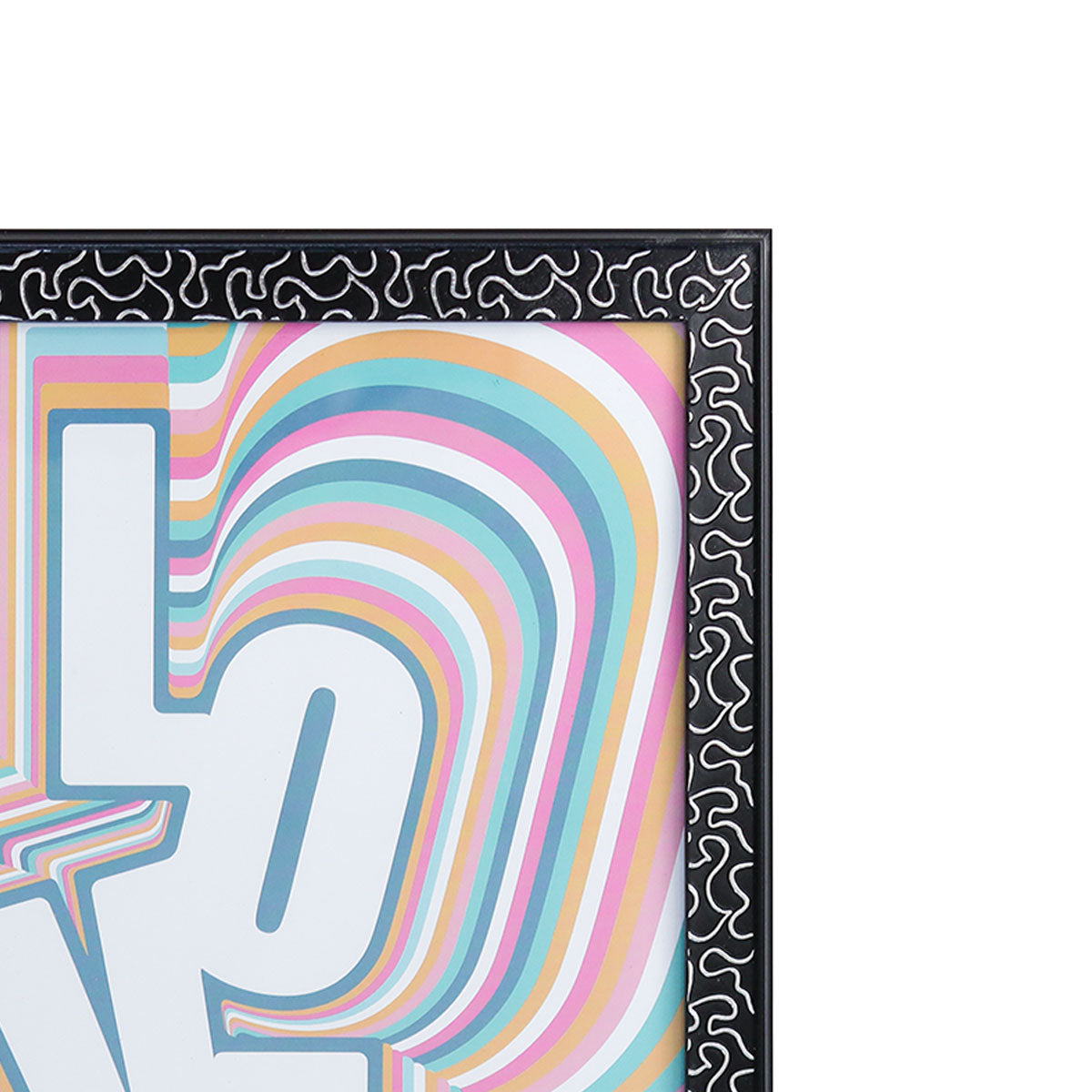 Portadocumento Negro con Detalles Plata