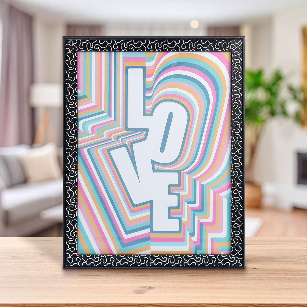 Portadocumento Negro con Detalles Plata