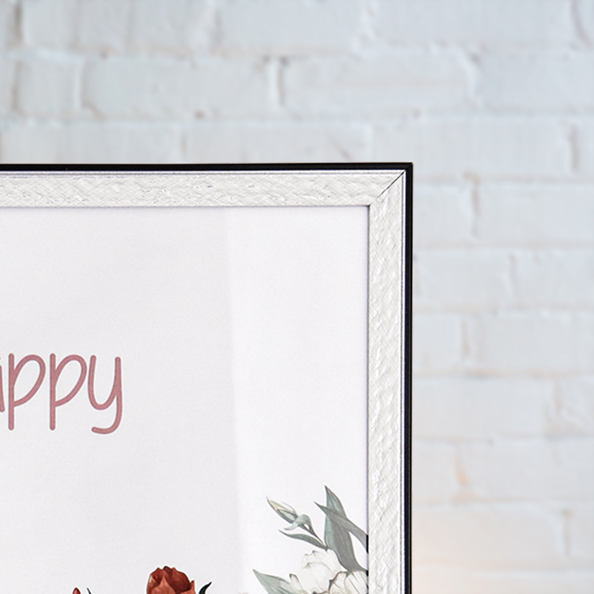 Portadocumento con Marco color Plata