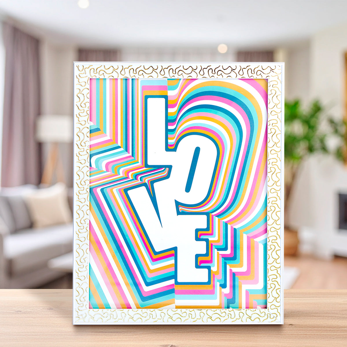 Portadocumento Blanco con Detalles Dorados