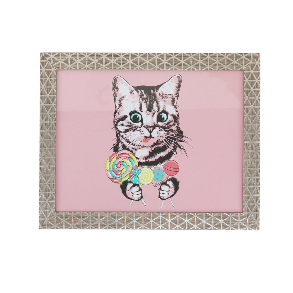 Portadocumento con Marco Diseño Triángulos