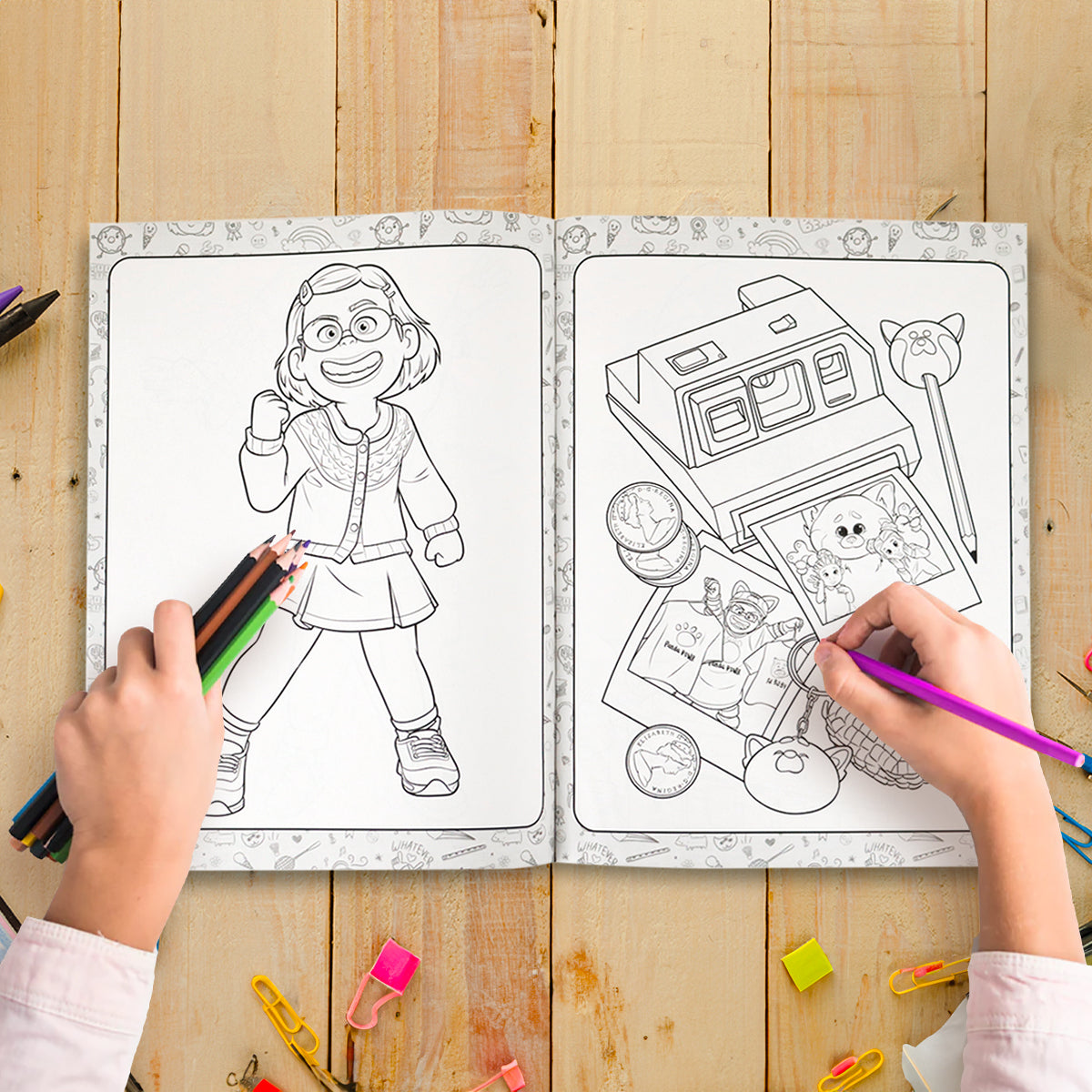 Libro para Colorear, Red