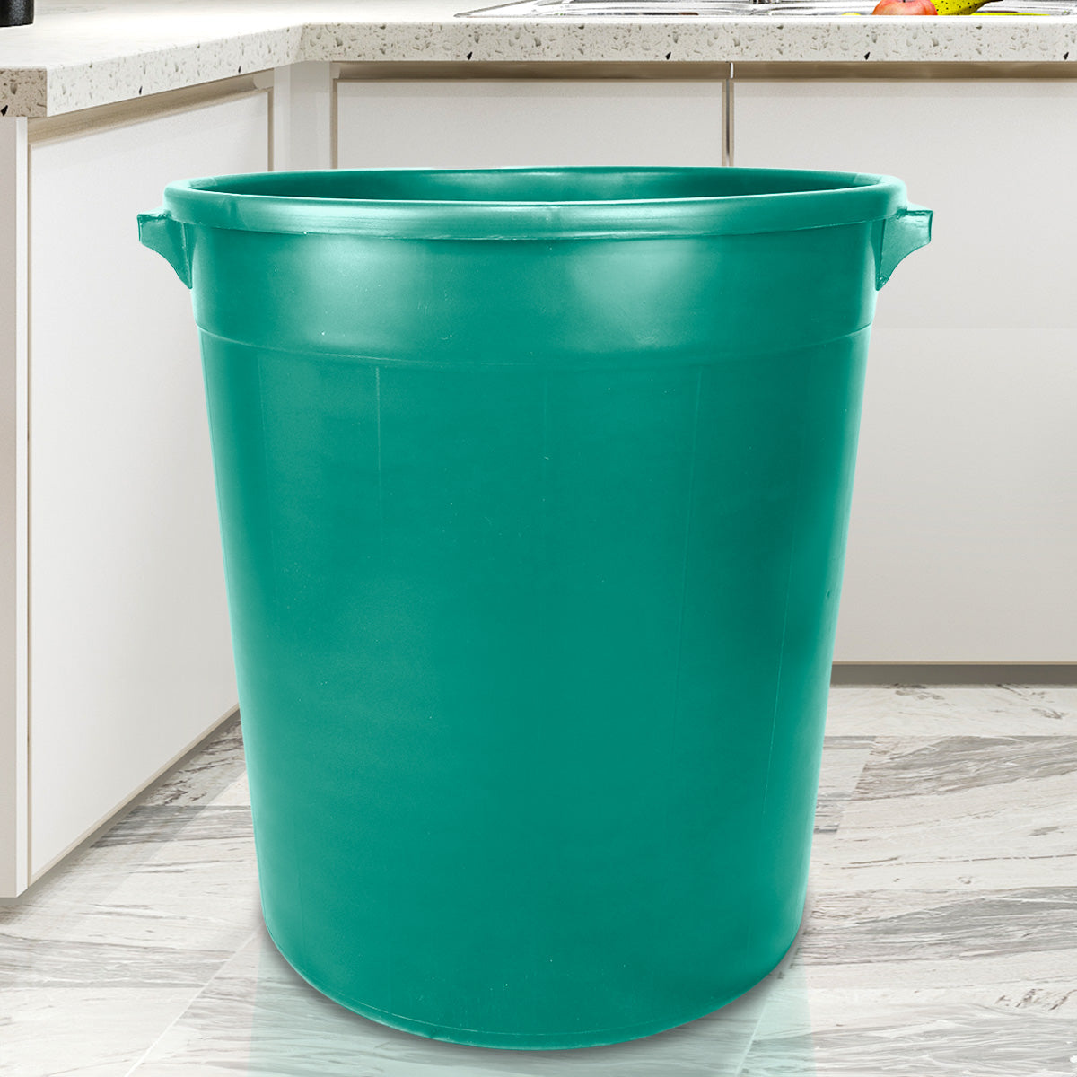 Bote de Basura, Color Verde, 72 L