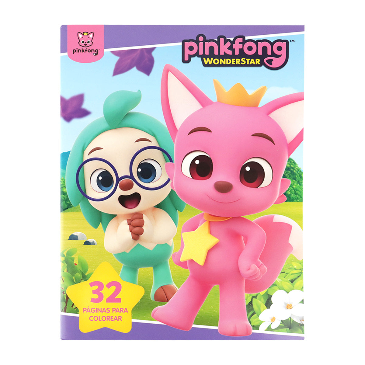 Libro para Colorear, Pinkfong, WonderStar