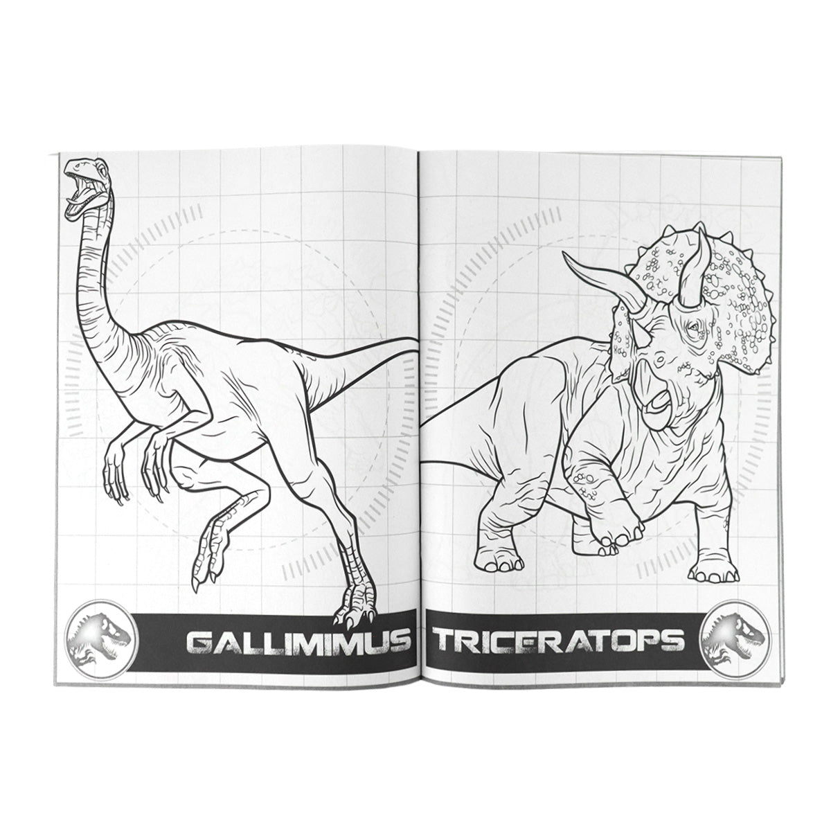 Jurassic World, Libro para Colorear