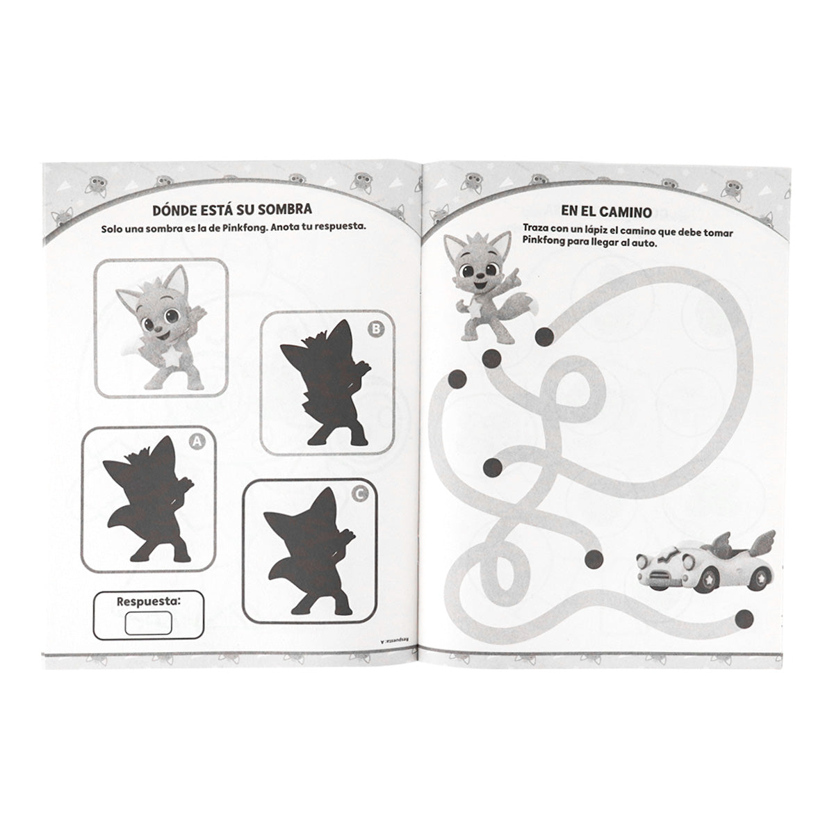 Pinkfong, WonderStar, Libro para Colorear