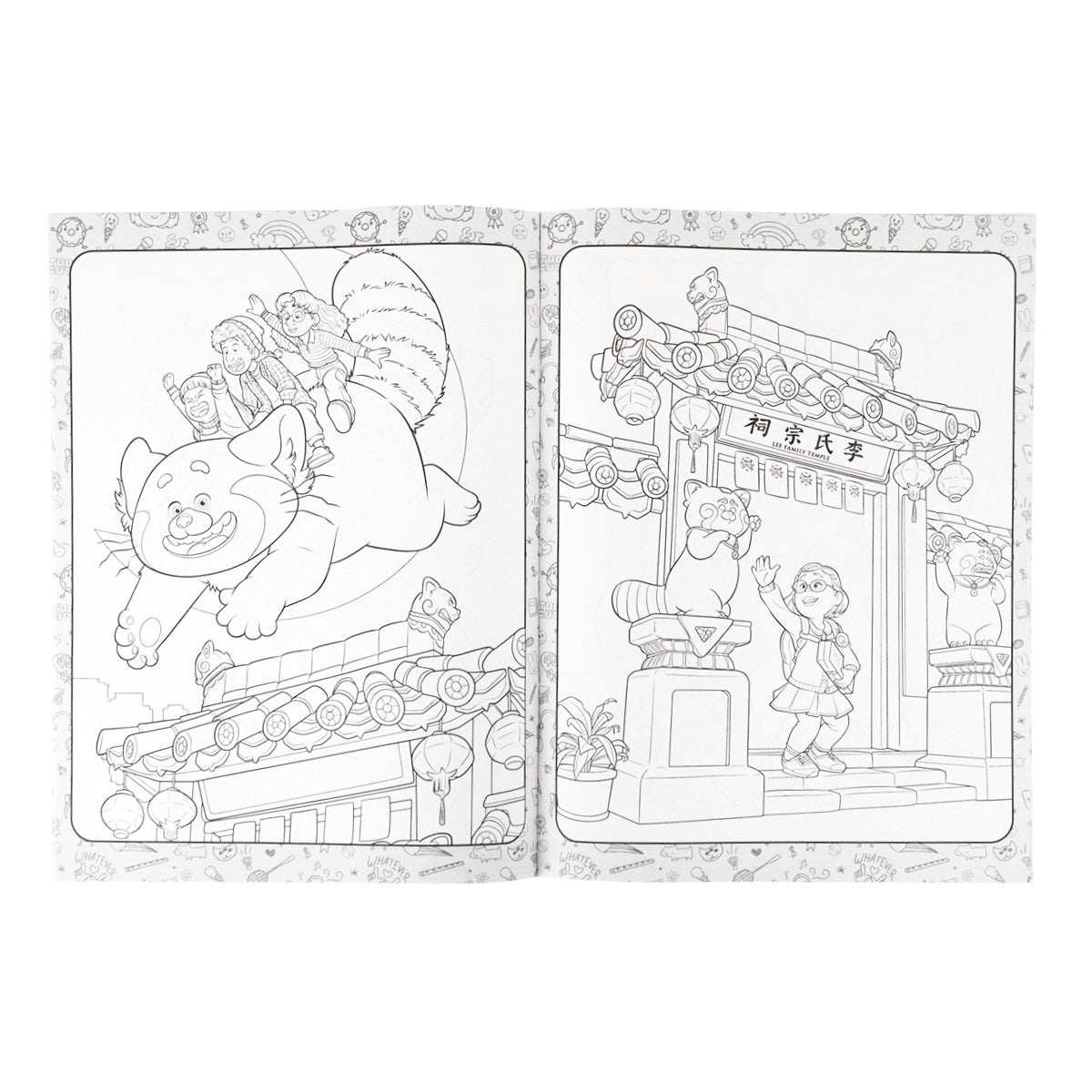 Red, Equipo Panda Rojo, Libro para Colorear