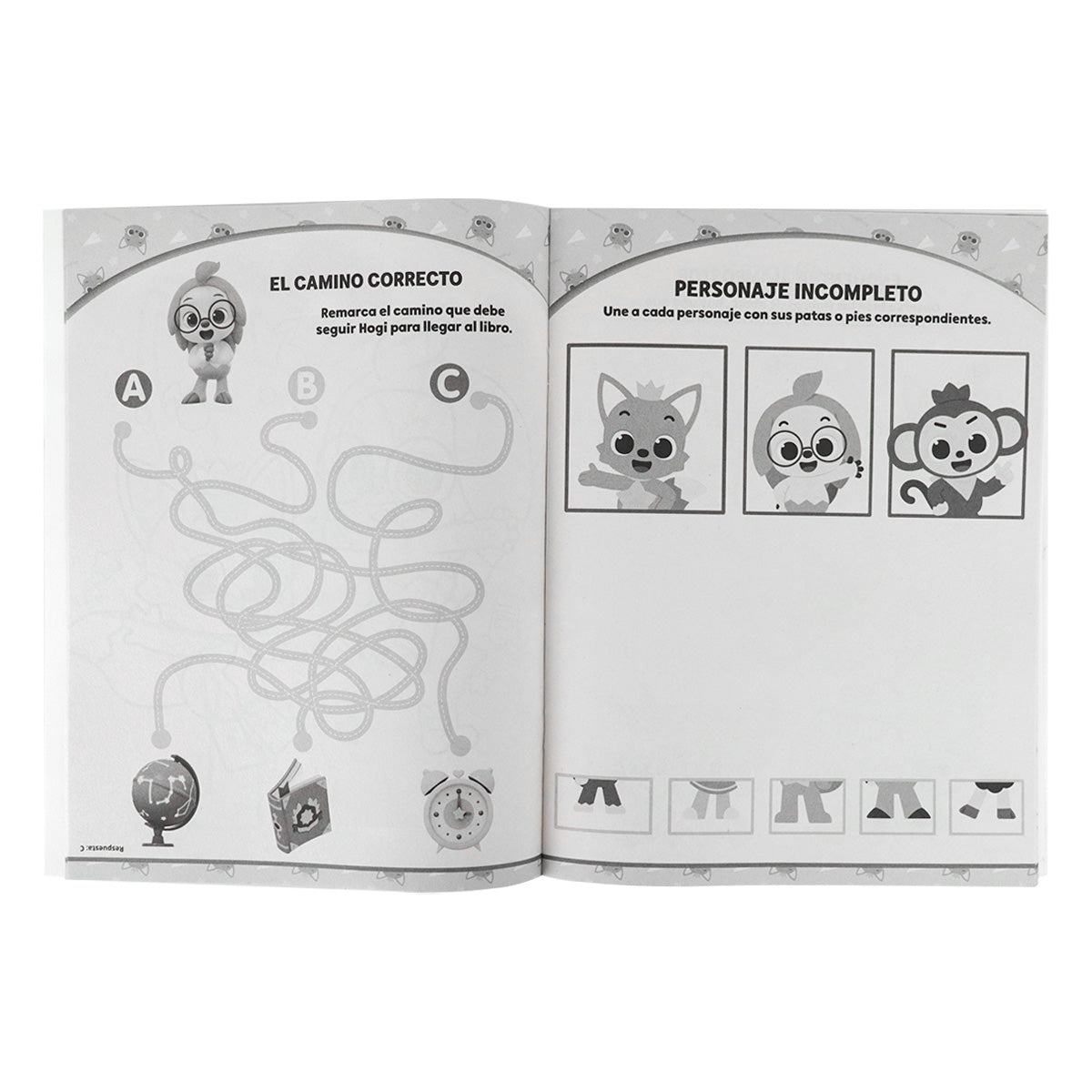 Libro para Colorear, Pinkfong, WonderStar