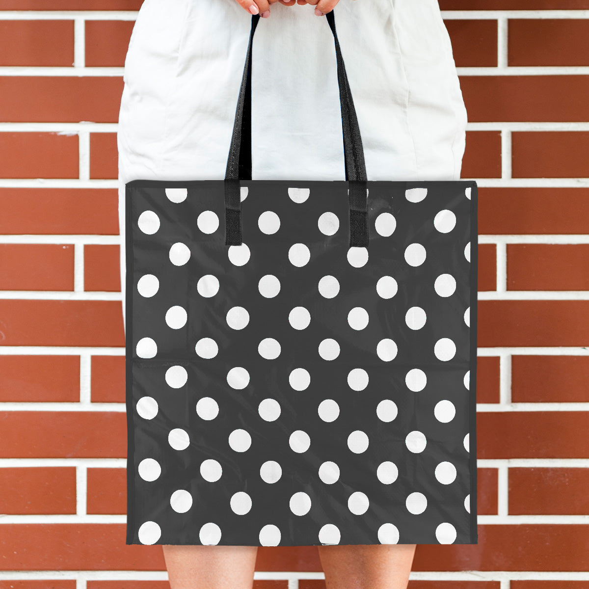 Bolsa Reutilizable con Cierre, Color Negro