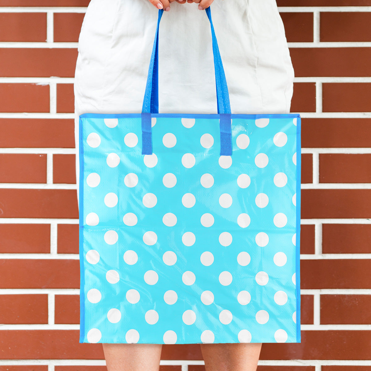 Bolsa Reutilizable con Cierre, Color Turquesa