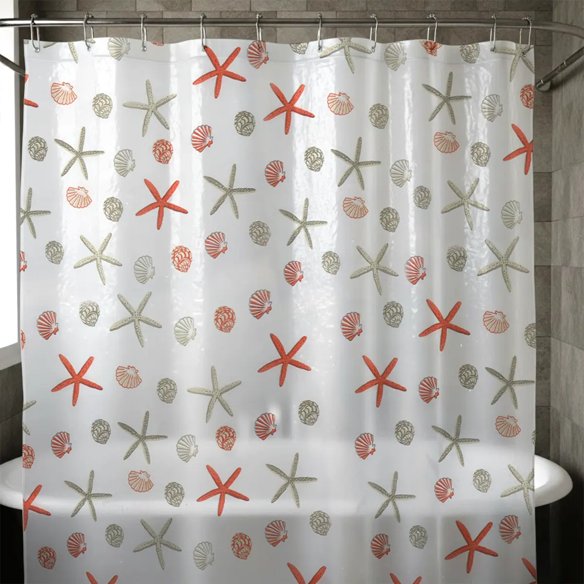 Cortina de Baño, Diseño Marino