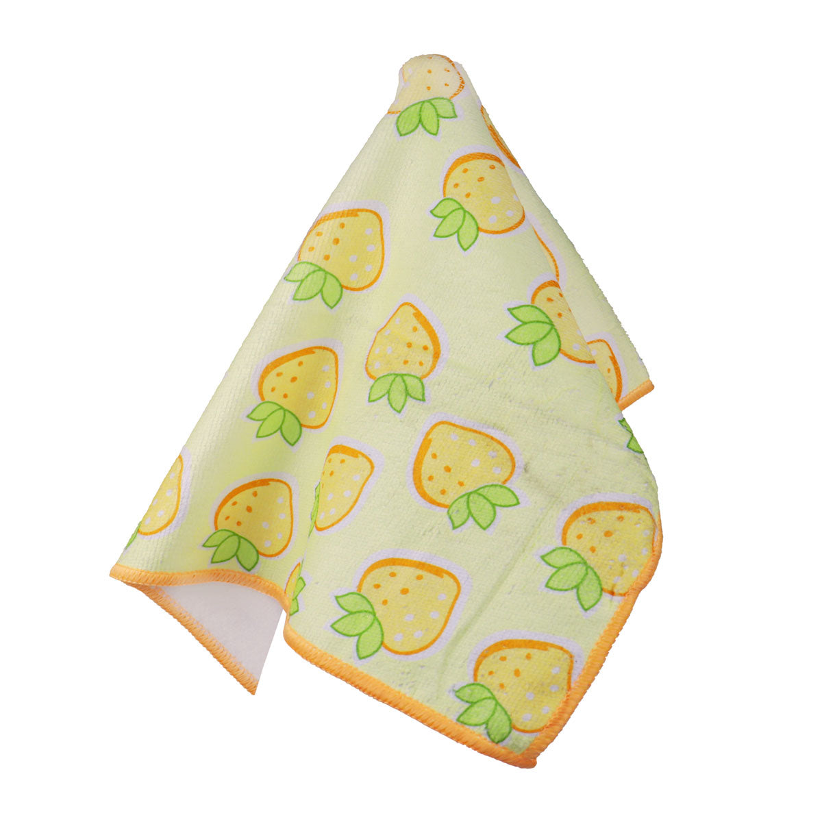 Set de 2 Trapos de Microfibra, Diseño Fresas