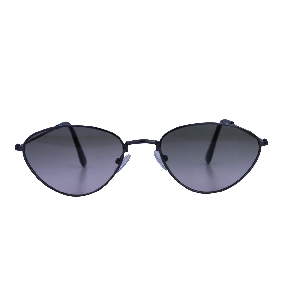 Lentes de Sol Estilo Aviador con Armazón Ovalado, color Negro