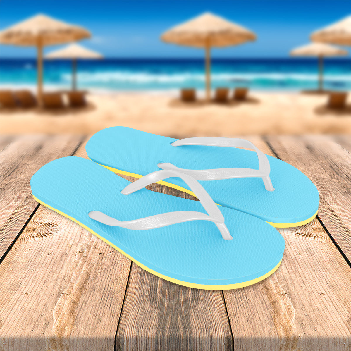 Sandalias, Color Turquesa