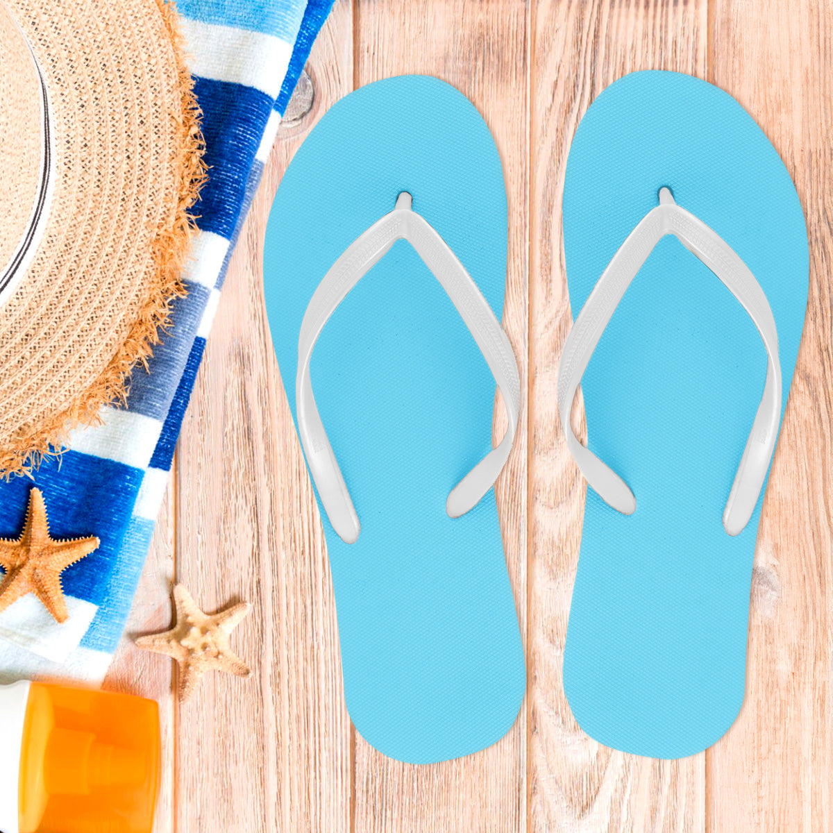 Sandalias, Color Turquesa