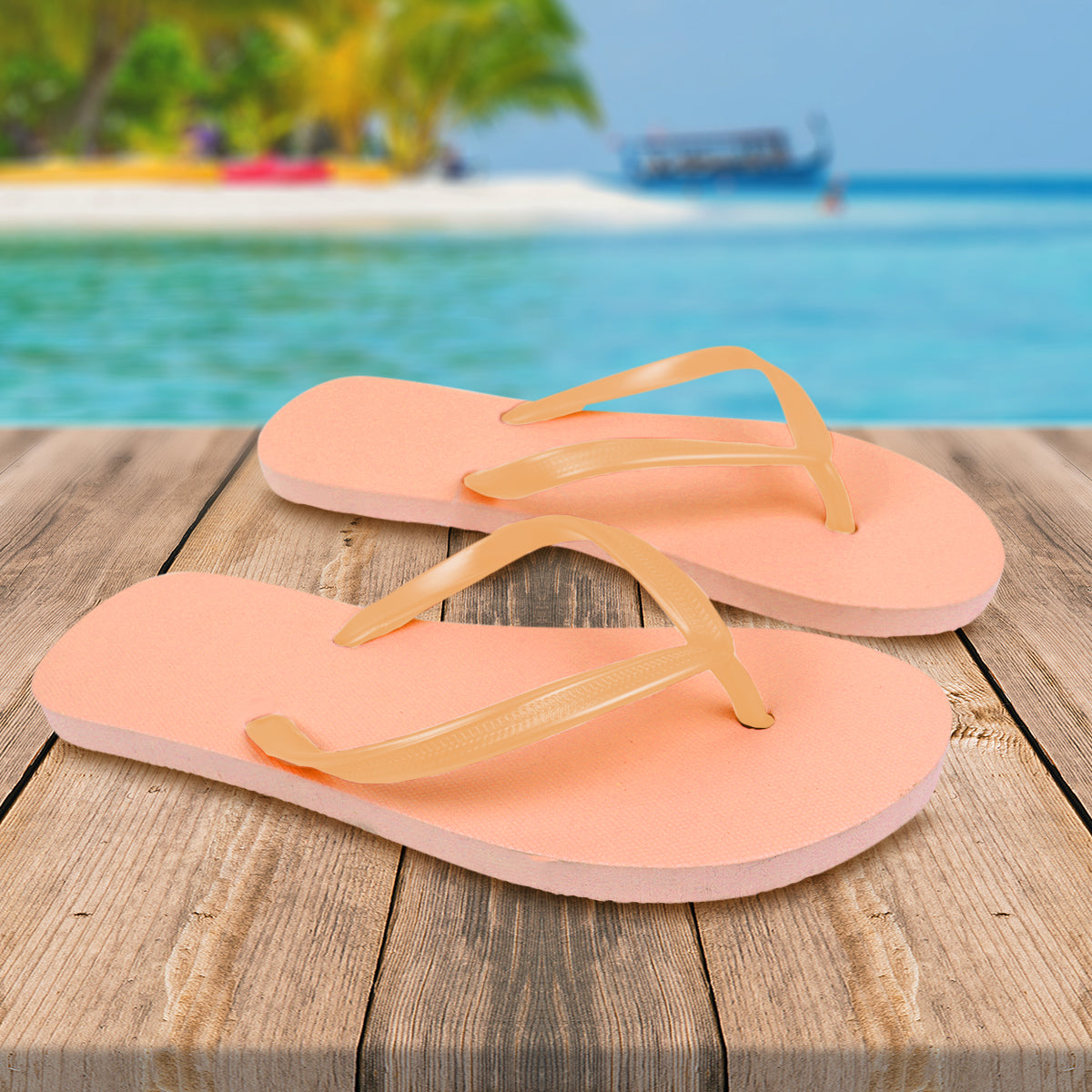 Sandalias, Color Naranja