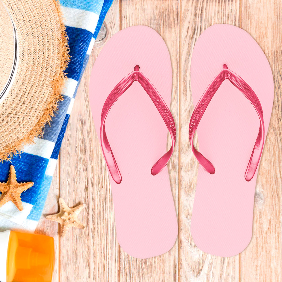 Sandalias, Color Rosa