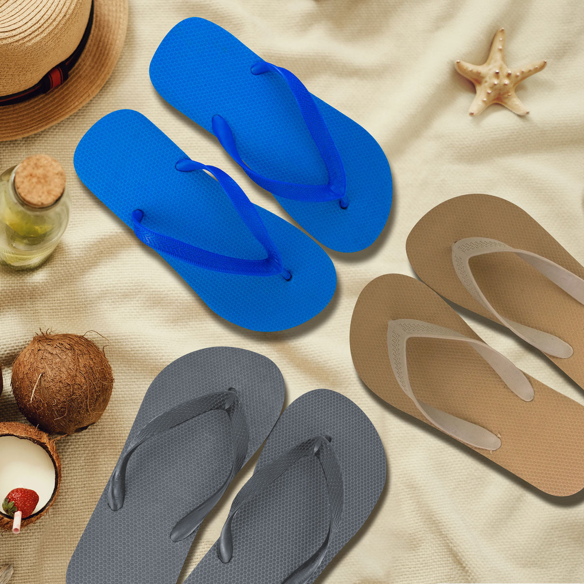 Sandalias de Colores para Hombre