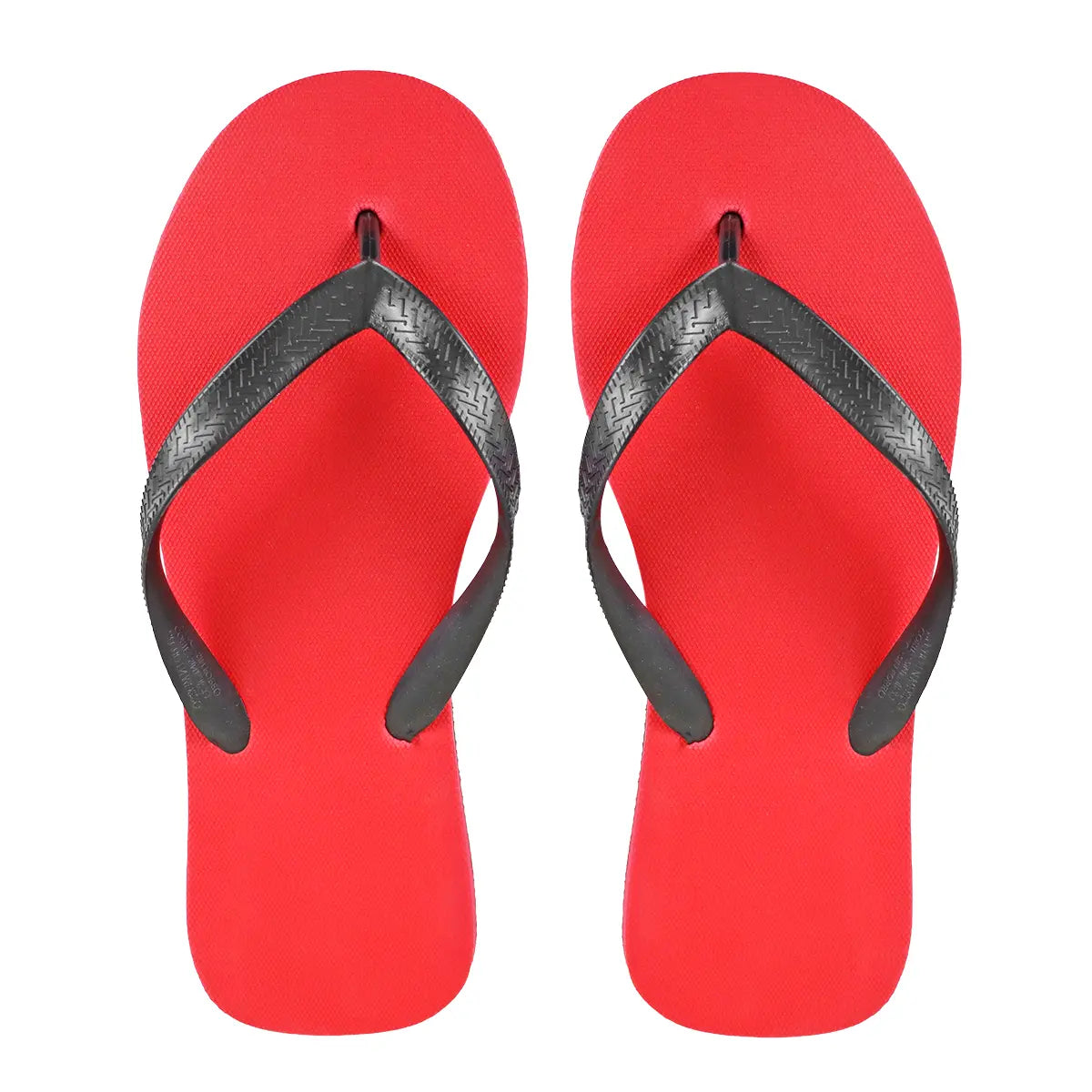 Sandalias, para Caballero, Color Rojo y Negro