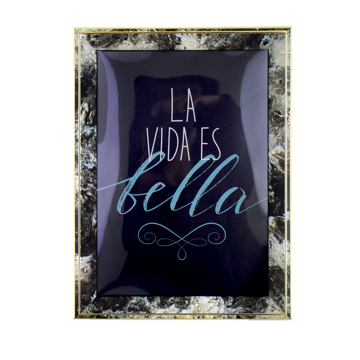 Portarretratos con Marco color Negro 13x18cm