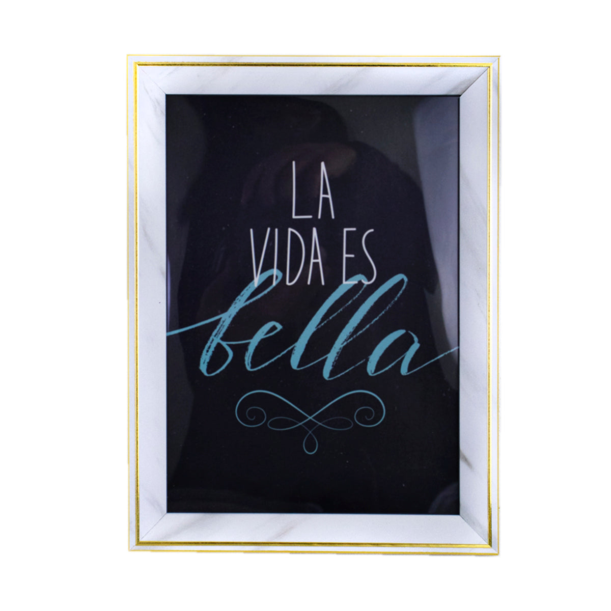 Portarretratos con Marco color Blanco 13x18cm