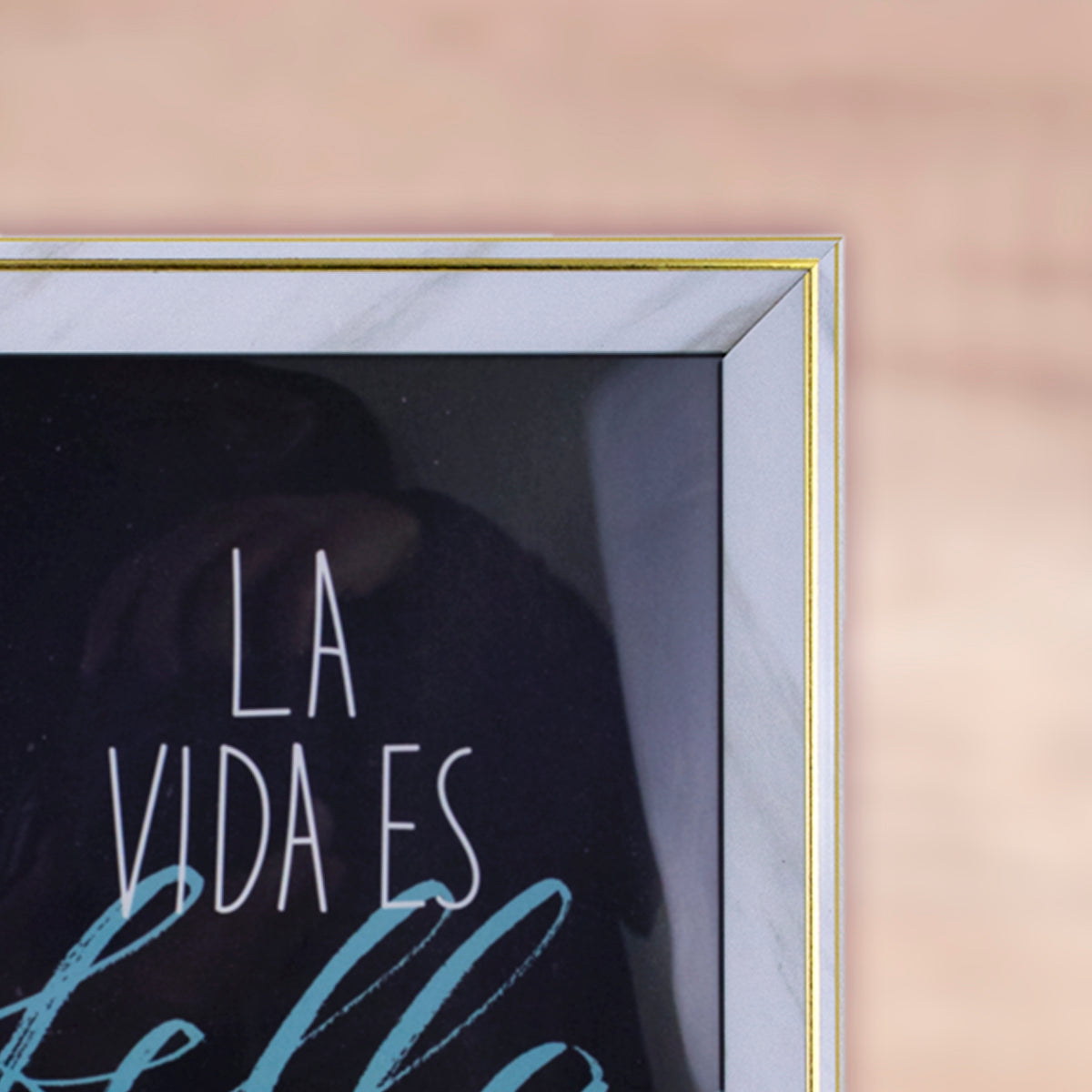 Portarretratos con Marco color Blanco 13x18cm